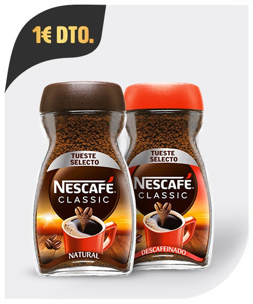 Prueba y ahorra con Nescafé Classic