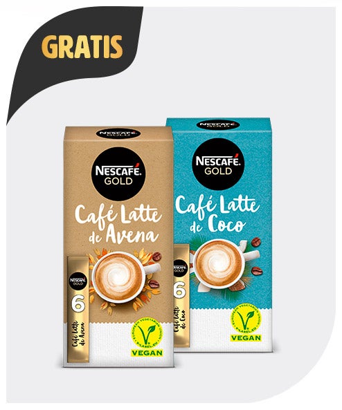 Prueba y ahorra con Nescafé Gold Vegan Lattes