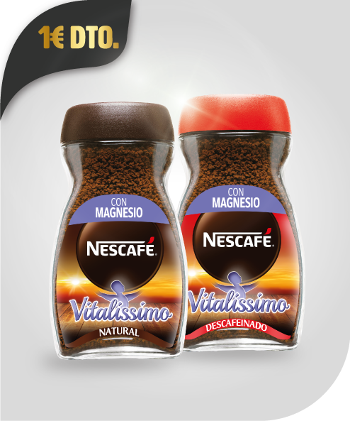 Prueba y ahorra con Nescafé Vitalissimo 200g