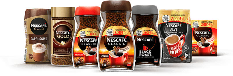 Compra aquí tus productos NESCAFÉ y sigue participando.