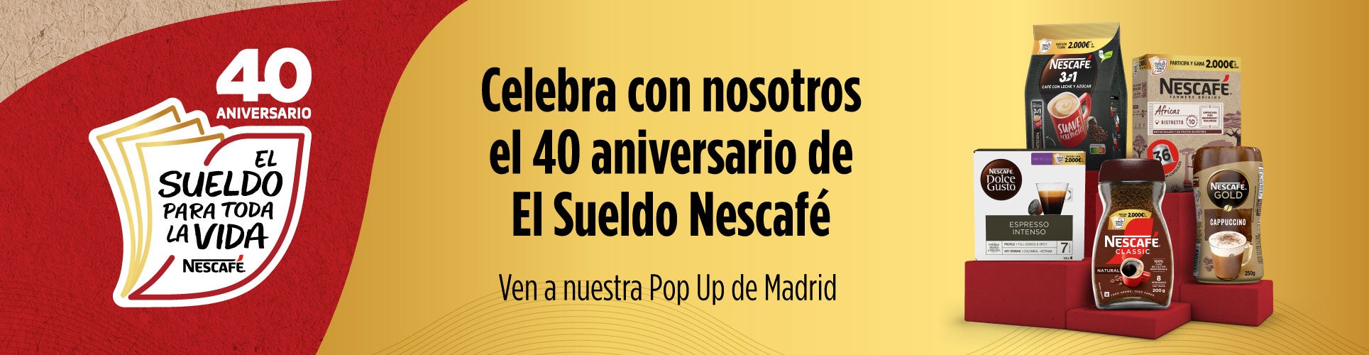 Nescafé evento aniversario