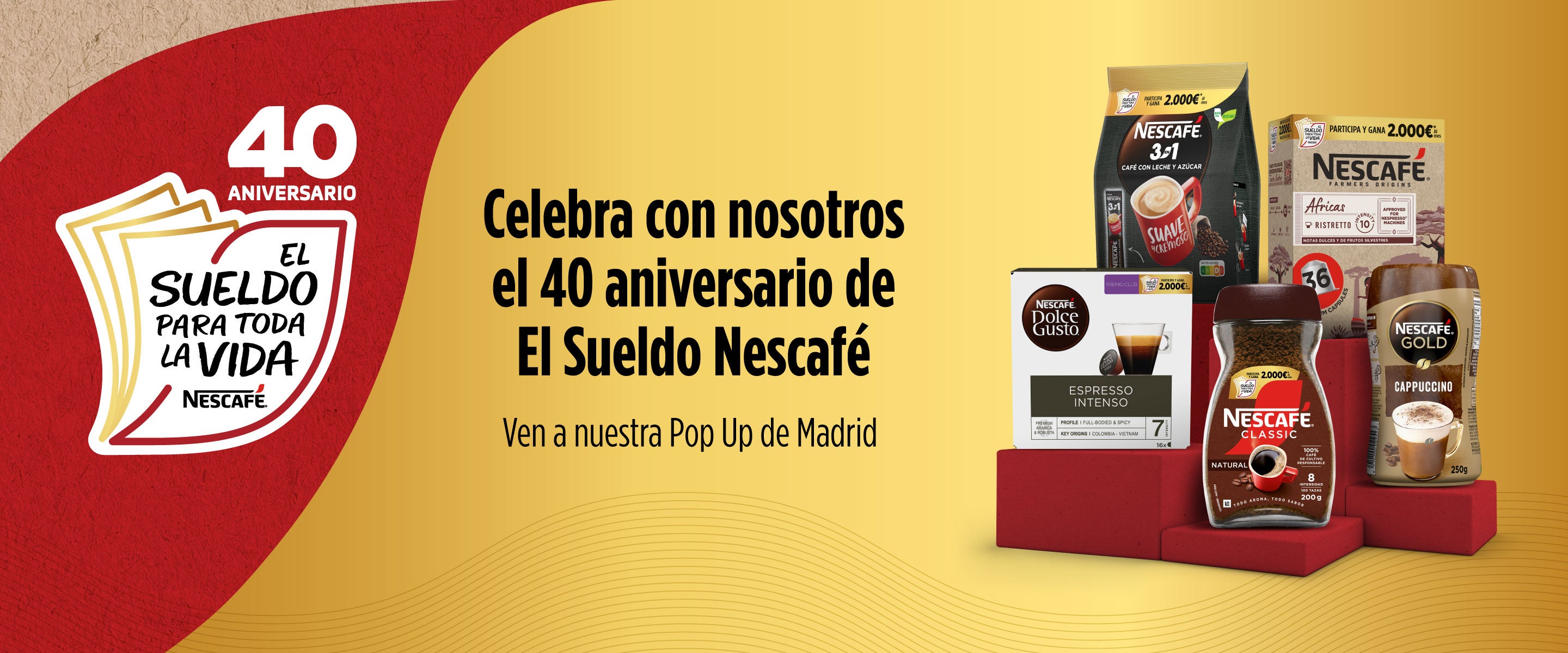 Nescafé evento aniversario